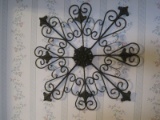 Wrought Iron Spanish Style Decorative Wall Plaque