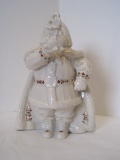 Lenox For The Holidays Jewel Collection Santa Claus Bearing Gifts Figurine