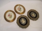 Lot - Pair Cameo Creations Lady Hamilton/Duchess of Devonshire in Gilted Frames