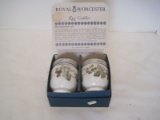 2 Royal Worcester Egg Coddles