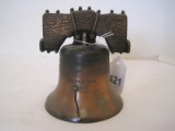 Liberty Hand Bell Copper Patina