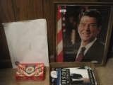 Presidential Lot - Reagan/Bush Campaign Buttons, Books, Photos, Etc.