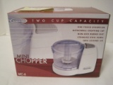 Kitchen Selectives Mini Chopper 2 Cups Capacity One Touch Operation Model #MC-6