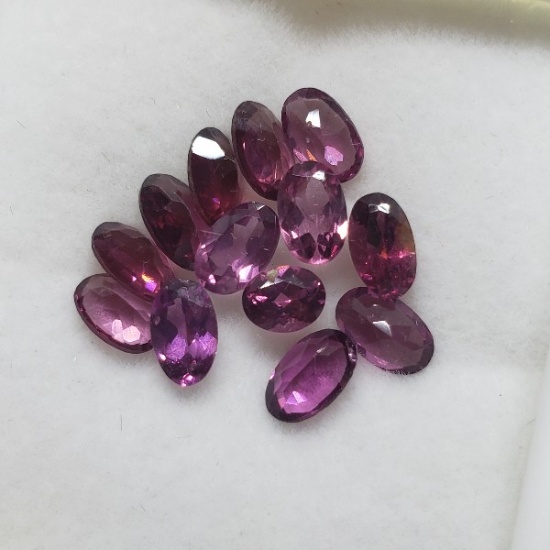 Genuine Garnets, Oval