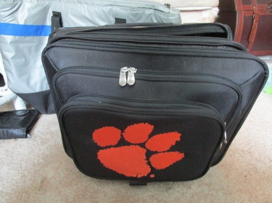 Clemson Motif Enco Travel Bag Black