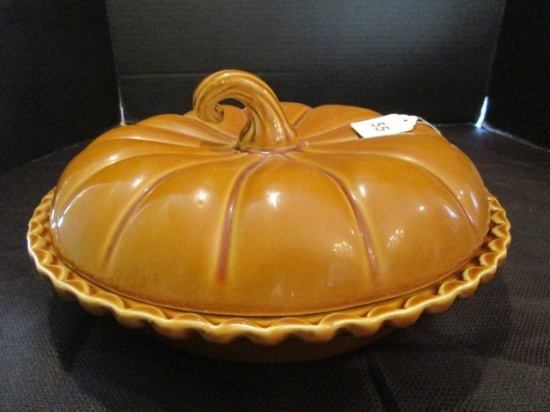 Pumpkin Pie Design Ceramic Bowl by Crate & Barrel