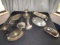 Silverplate Lot - Creamer/Sugar, Butter Dish, Gravy Boat w/ Underplate, Candle Holder, Etc.