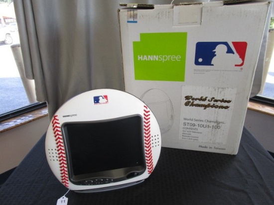Honnspace MLB World Series Champions 9.6" LCD TV w/ Original Box