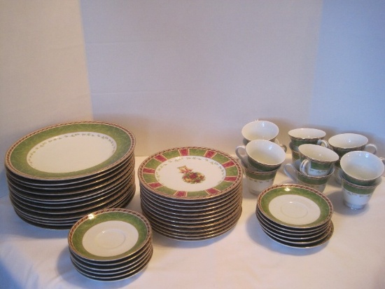 48 Pieces - Royal Albert China Old Country Roses Seasons of Color Dinnerware