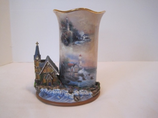 Thomas Kinkade Premiere Issue Welcoming Lights Collection Titled "Light of Hope"