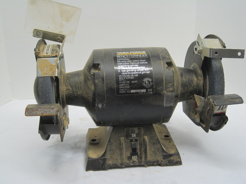 Task Force Bench Grinder HP 1 3 Serial No.0295 Proxibid