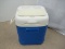 Igloo Ice Cube Cooler w/ Double Cup Holder Top