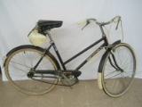 Vintage AMC Flash Women's Bicycle Single Speed w/ Fenders Black Frame & White Wall Tires