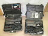 Lot - Panasonic Omni Movie VHS HQ Camcorder w/ Case & Panasonic Omni Movie VHS