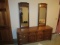 Huntly By Thomasville Mahogany Triple Wood Dresser 8 Drawers w/ 2 Hutch Doors