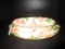 Franciscan Earthenware, Pink Flower/Green Petal Pattern Serving Platter 14