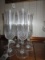 11 Glass Champagne Glasses Hobstar Cut Design