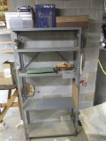 5-Tier Metal Shelving w/ Contents