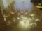 Wine Glass Lot - Misc. Heights/Sizes, 2 Champagne