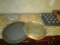 Lot - Baking Trays, Pizza Trays, Sifter, Etc.