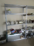 Metal 5-Tier Shelving Adjustable 86 1/2