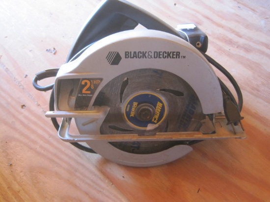 Black & Decker 7 1/4" Circular Saw 2 1/8 HP