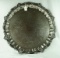 Birmingham Silver Co Large Round Silverplated Waiters Tray