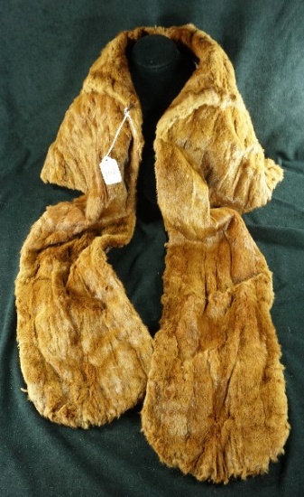 1940's Miller & Rhoades V.A. Vintage Fur Caplet
