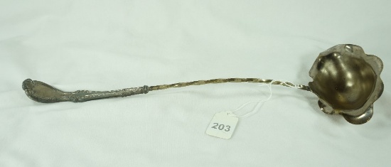 Wallace Silver Co. "Chippendale" Silverplate Punch Ladle