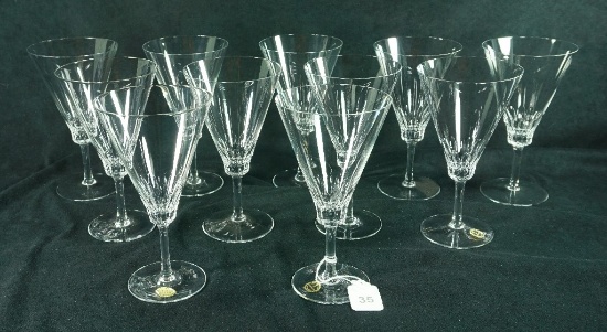 Helios West German Hand Made Crystal Stemware