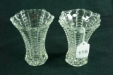 Pair - 1930's Indiana Glass 