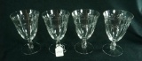 Set - 4 1950's Cambridge Glass 