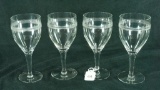 Set - 4 1920's Fostoria Glass 