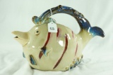 Ceramic Stylized Fish Watering Can