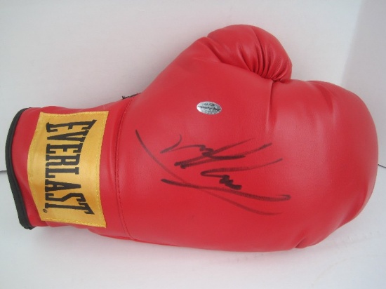 Larry Holmes Autographed Everlast Boxing Glove w/ CoA