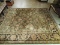 Ornate Curled/Floral Pattern Floor Rug