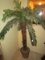 Faux Palm Tree in Wicker Planter