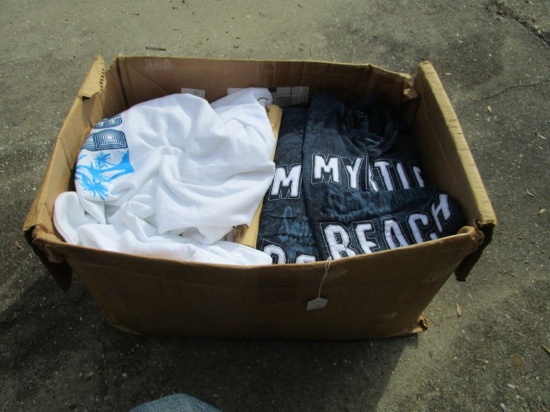 Lot - Myrtle Beach T-Shirts/Sweaters Blue/White Design