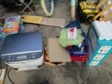 Office Lot - Tape Rolls, Binder Clips, Toner, Cartridges, Accounting Calculator, Etc. w/ Printer