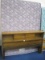 Drew Furniture Walnut Veneer Mid-Century Modern Full Size Book Case Headboard
