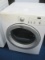 White Frigidaire Electric Dryer Front Load Affinity