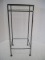 Wrought Iron Black Plant Stand w/ Mesh Top