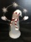 Snowman Light Décor w/ Lighted Body, Arms, Snowflakes