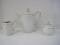 5 Piece - Heinrich Winterling Bavaria China Coffee Service w/ Gilt Trim Green Makers Mark