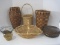 Lot - Misc. Hand Woven & Other Baskets