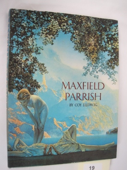 Maxfield Parrish Coffee Table Book by Coy Ludwig 3rd Printing © 1975