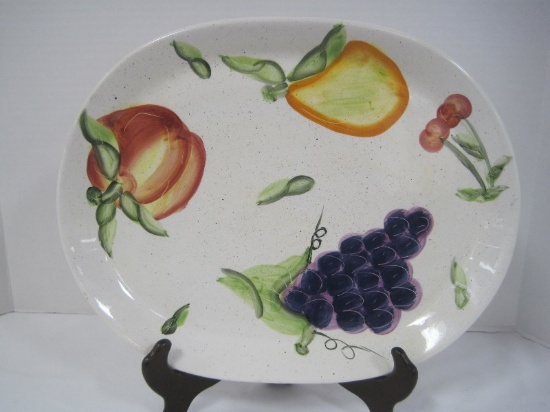 Vigor Ceramic Dinnerware Oblong Serving Platter