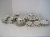 44 Pieces - Royal Doulton English Translucent China Camelot Pattern