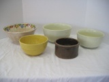 Lot - Kitchenware Mixing Bowl & Pottery Crock McCoy Pottery, Bake Rite China & Other