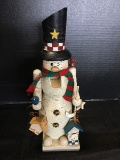 Snowman Nutcracker by Waccamaw